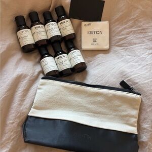 Le Labo Rose 31 Set with Black and Cream Pouch